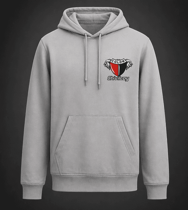 Buzo Canguro Oficial — Gris
